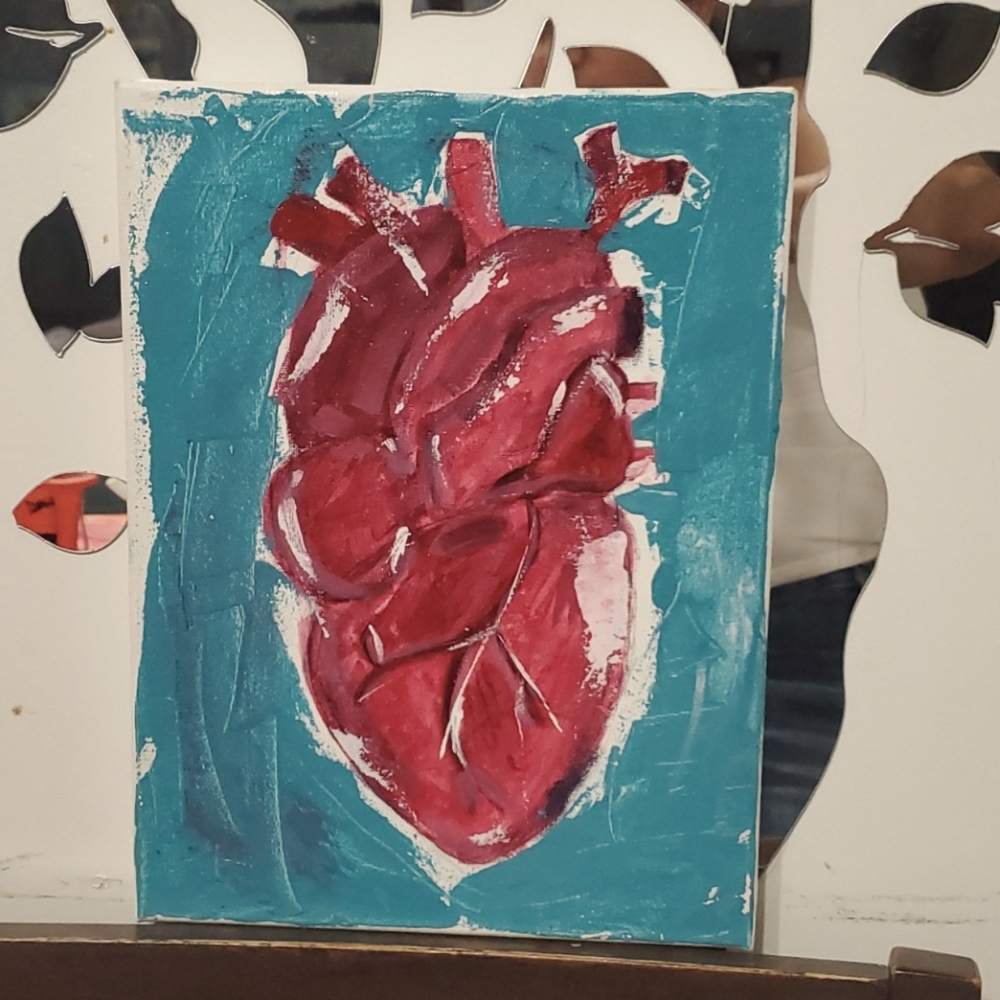 Paintings made by hand